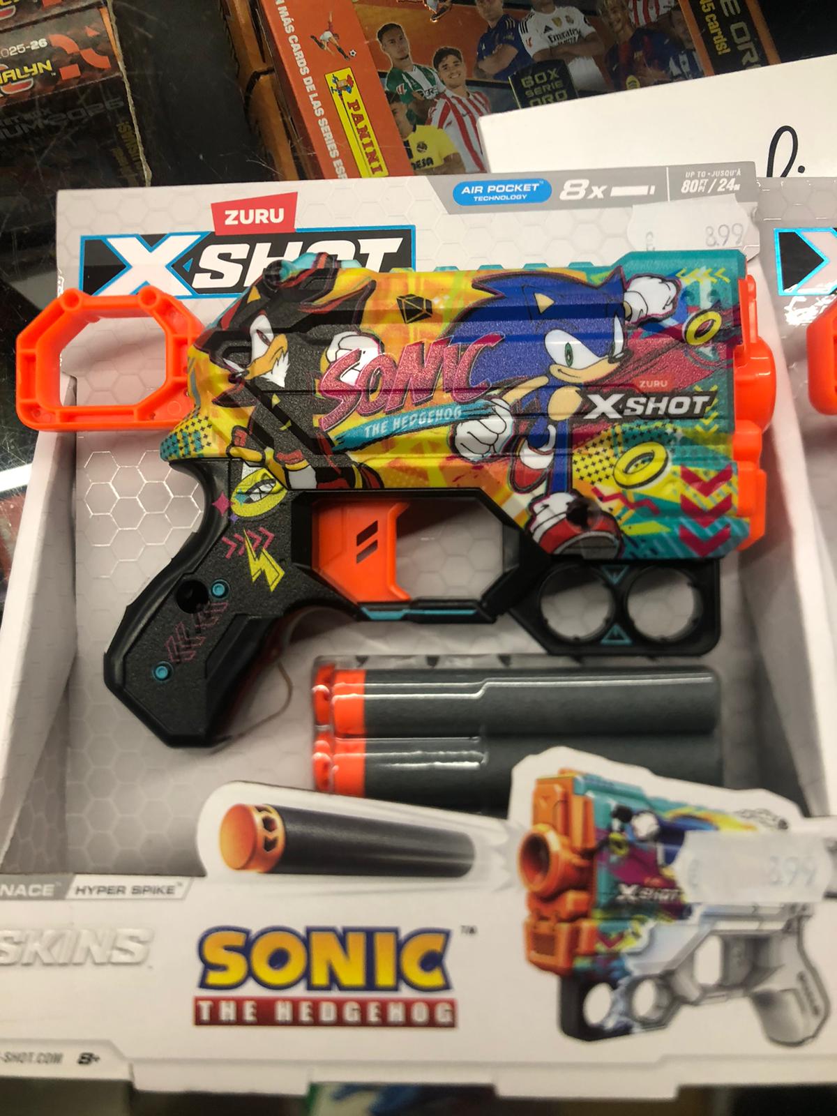 Lanzador de dardos Sonic X-SHOT ZURU