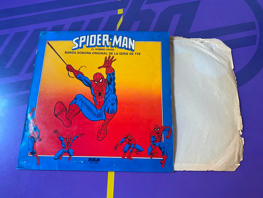 LP Spider-Man (El Hombre Araña) - BSO Serie TVE (Original 1980/1981)