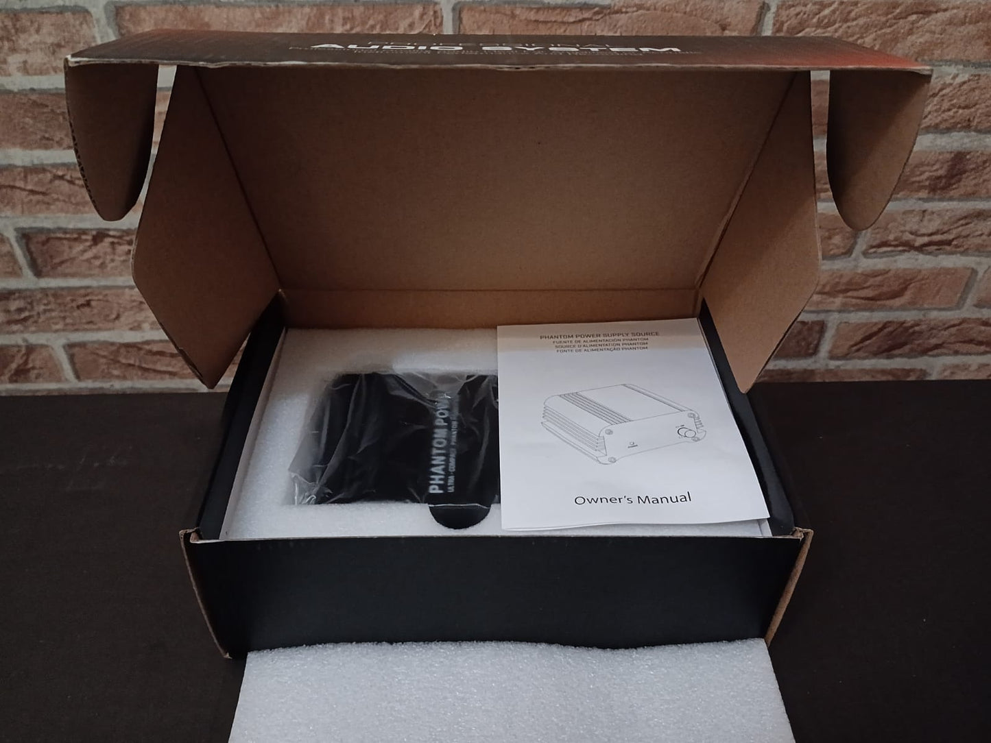 Fuente de PHANTOM Power 48V Profesional – Sistema de Audio