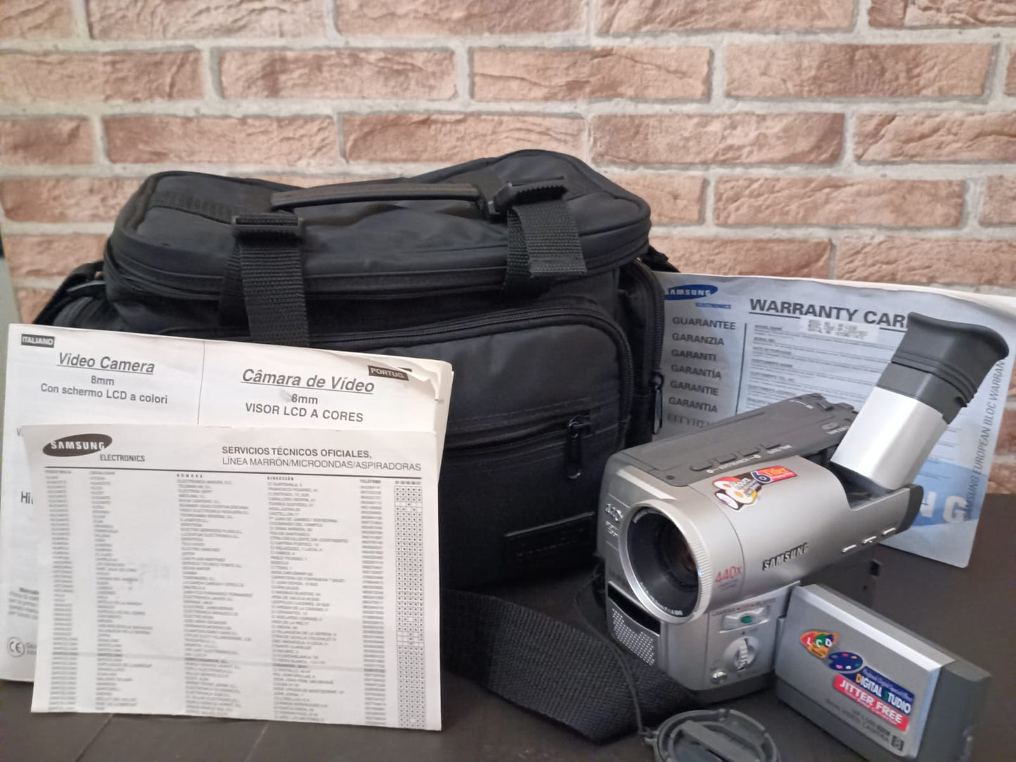 💎 Samsung VP-L500 Hi8 | Estado Museo (NOS) | Pack 1999 Coleccionista | Vintage Y2K 💎