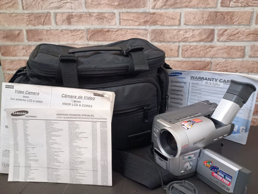 💎 Samsung VP-L500 Hi8 | Estado Museo (NOS) | Pack 1999 Coleccionista | Vintage Y2K 💎