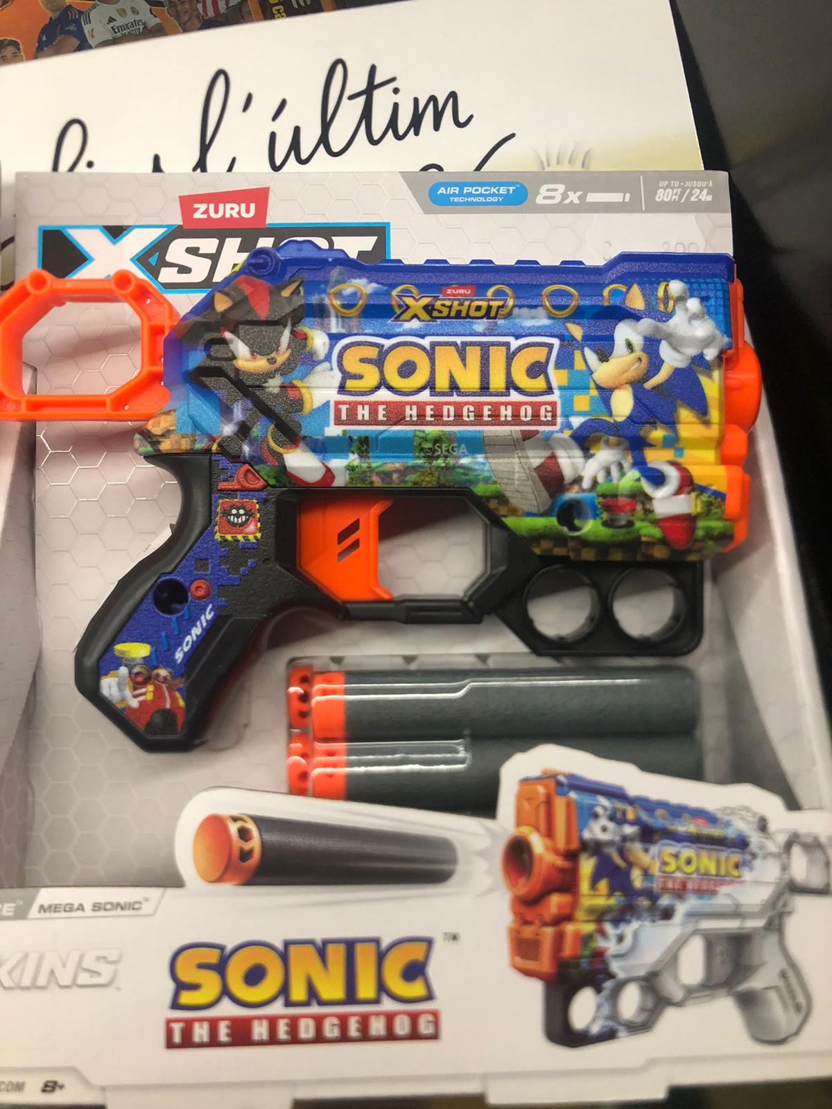 Lanzador de dardos Sonic X-SHOT ZURU