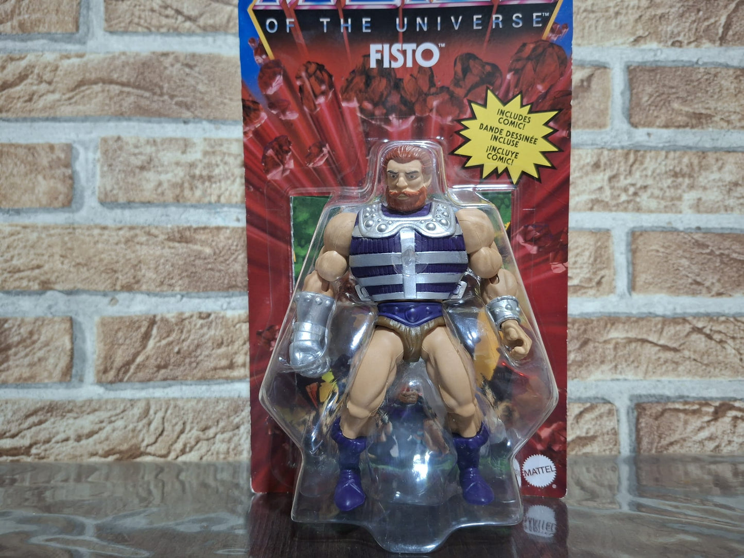 Pack Pareja: Fisto (Heroic Fist-Smashing Warrior) & Jitsu (Evil Chopping Master)