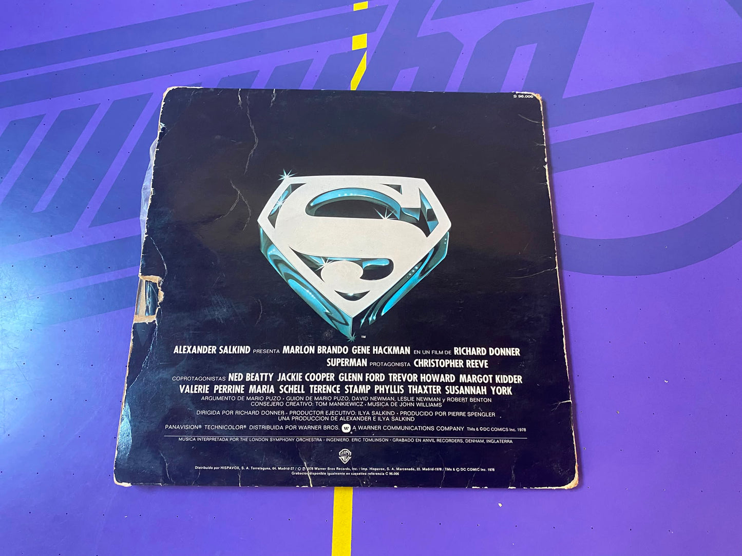 Doble LP Superman: El Film - BSO John Williams (Original 1978)