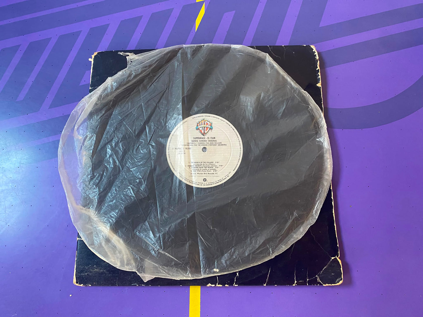 Doble LP Superman: El Film - BSO John Williams (Original 1978)