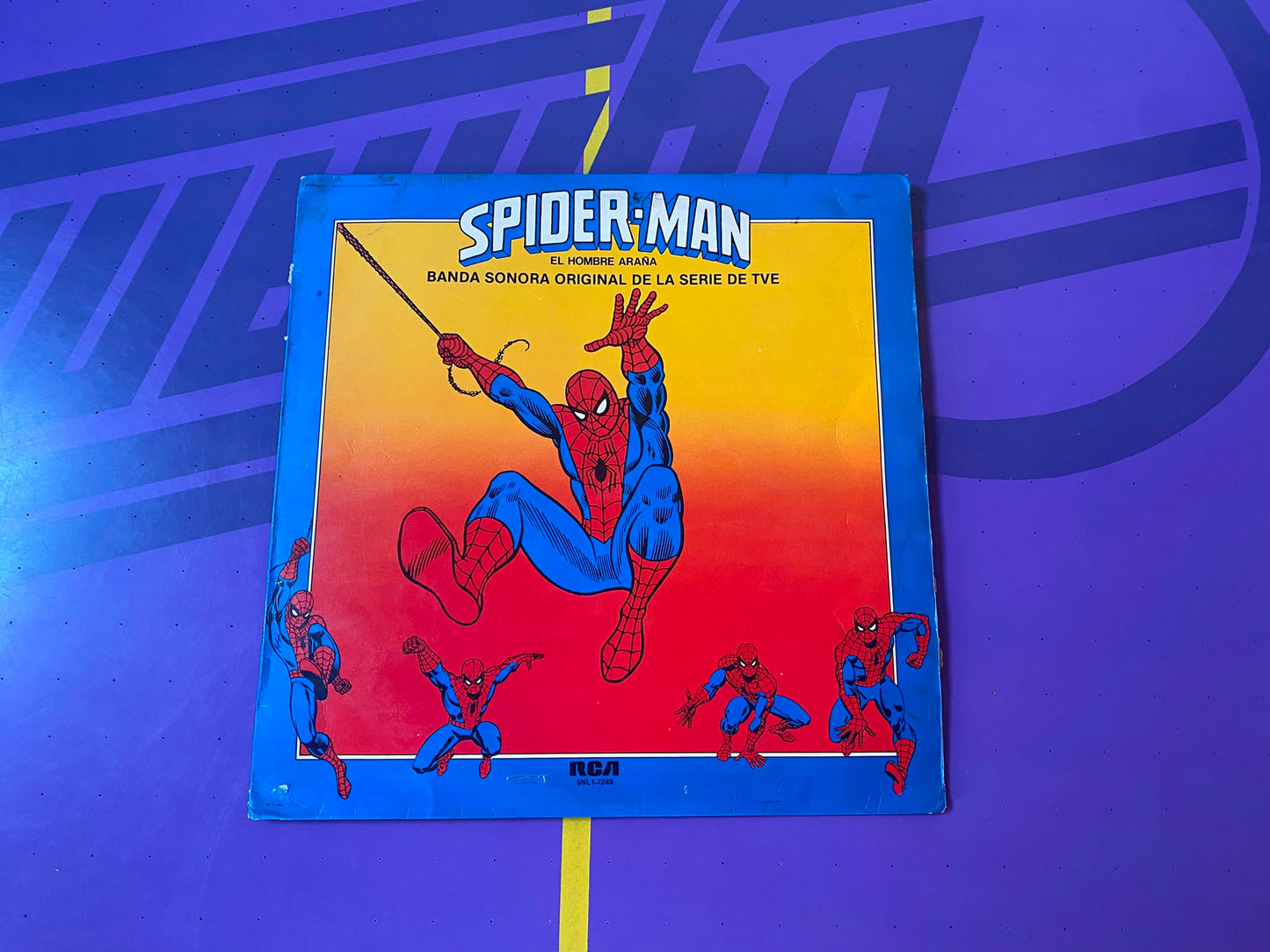 LP Spider-Man (El Hombre Araña) - BSO Serie TVE (Original 1980/1981)