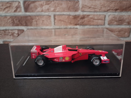 Miniatura coche de competición con vitrina – Ferrari F1 2000